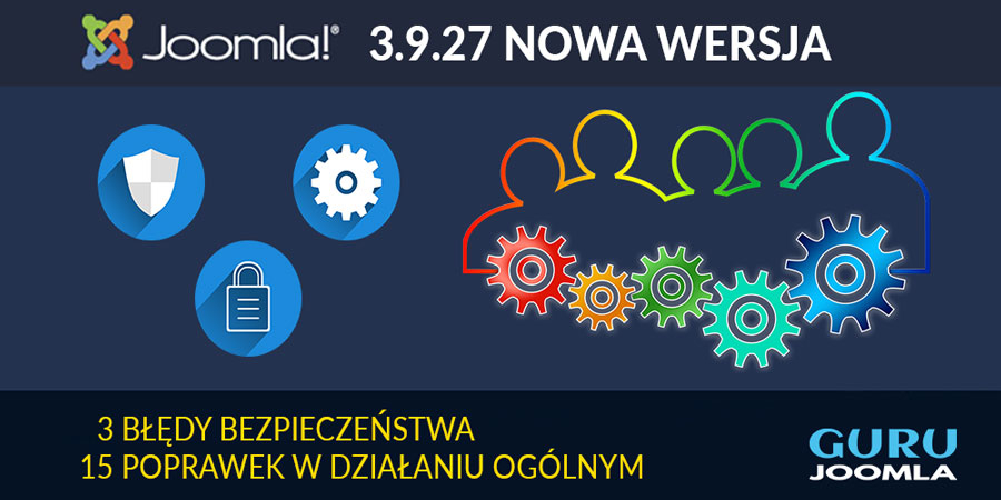 JOOMLA 3.9.27 - Opis zmian